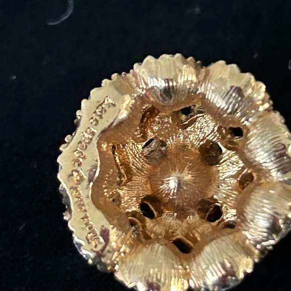 Beautiful Kate Spade, rhinestone and gold earrings - Picture 6 of 12